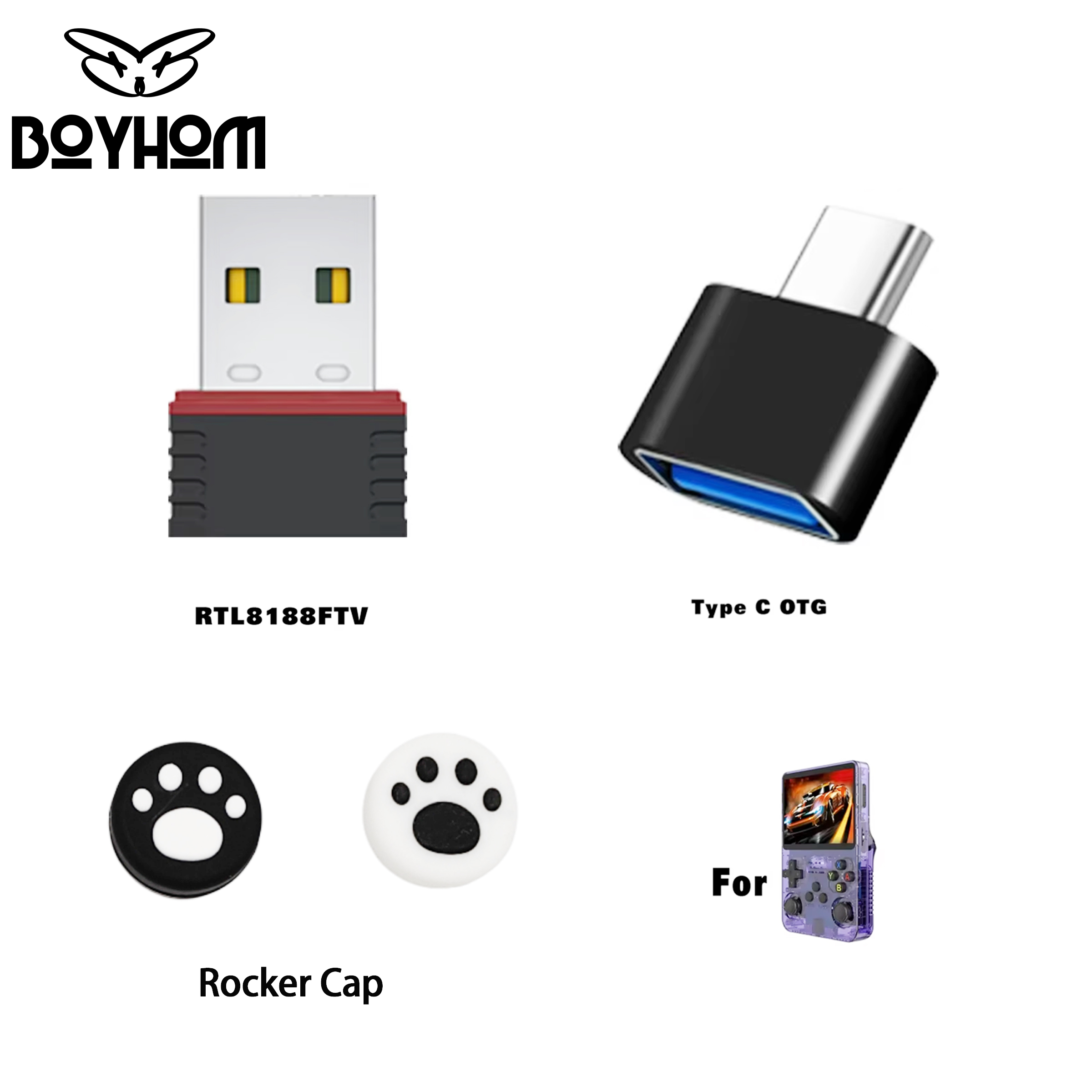 Gaming Console R36H - New R36S (WiFi) RTL8188FTV USB Dongles