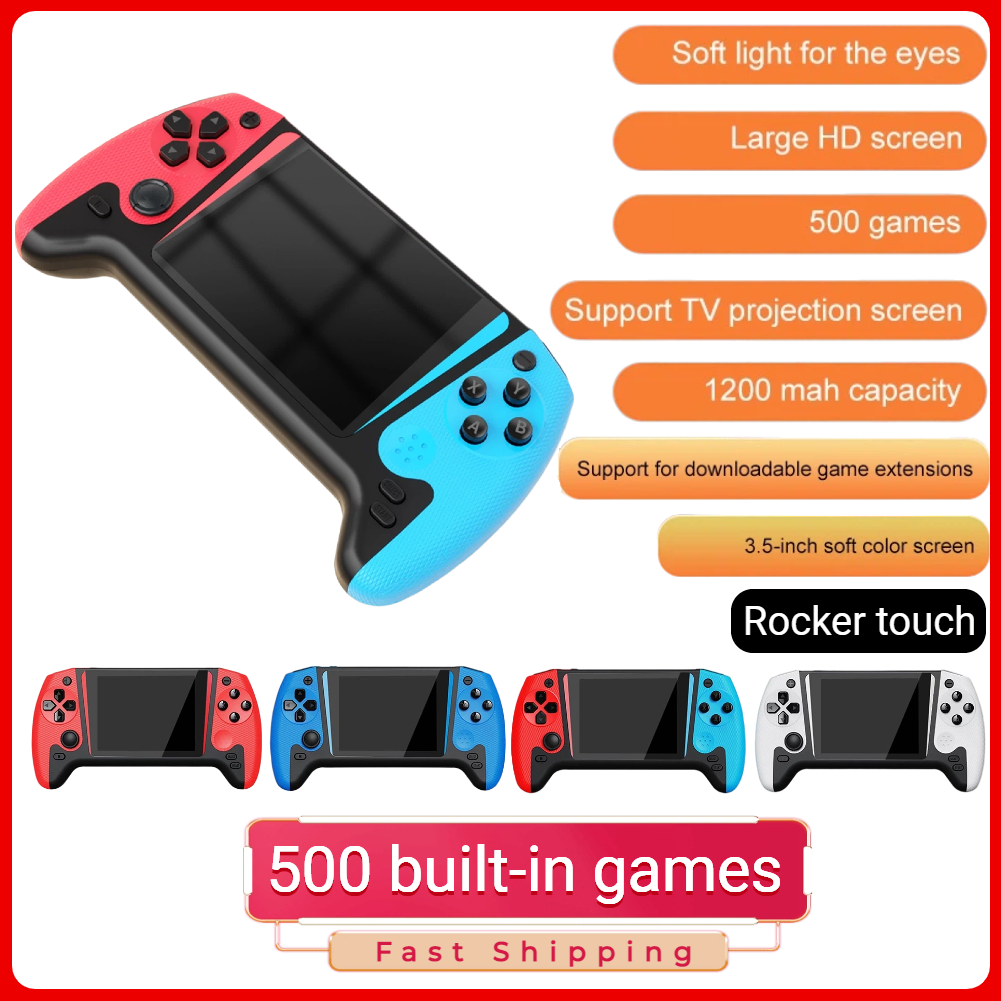 Gaming Console Under 500 - Retro Handheld Game Console 3.5inch LCD