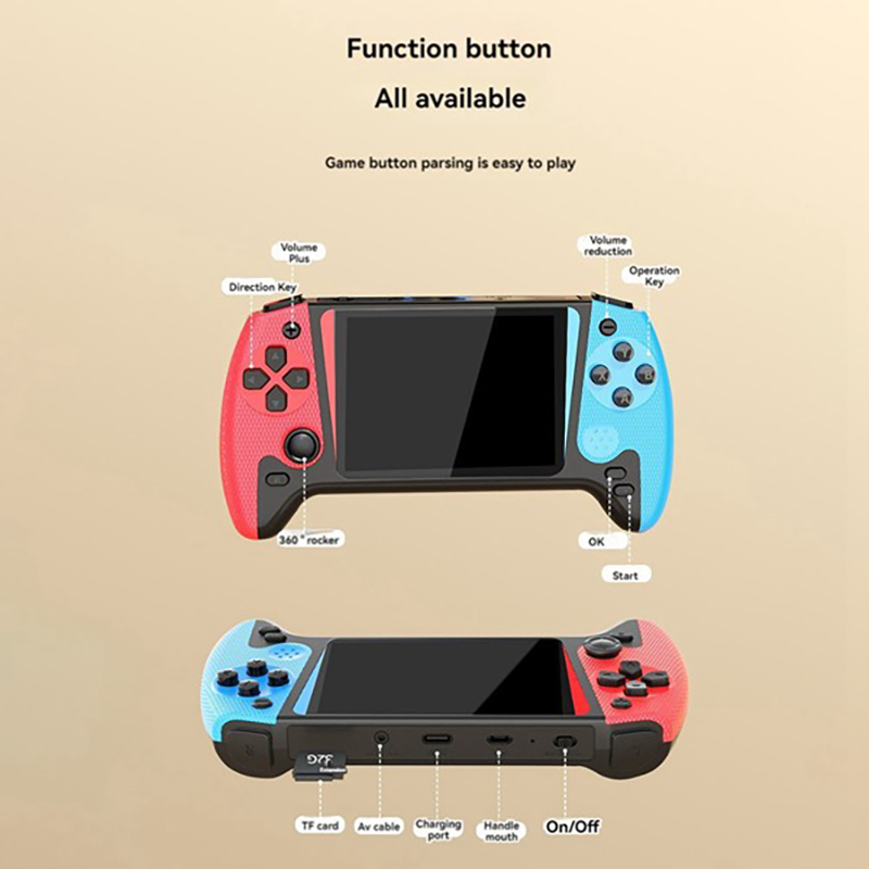 Gaming Console Under 500 - Q21 Retro Portable Game Console, 3.5-inch