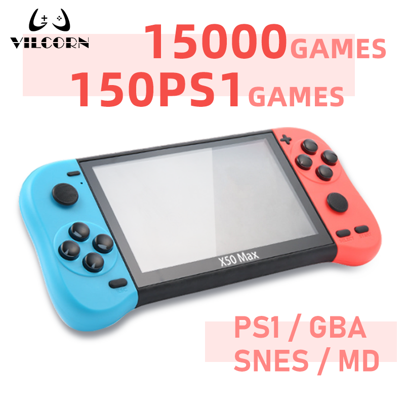 Gaming Console X50 - VILCORN X50 MAX Handheld Game Console