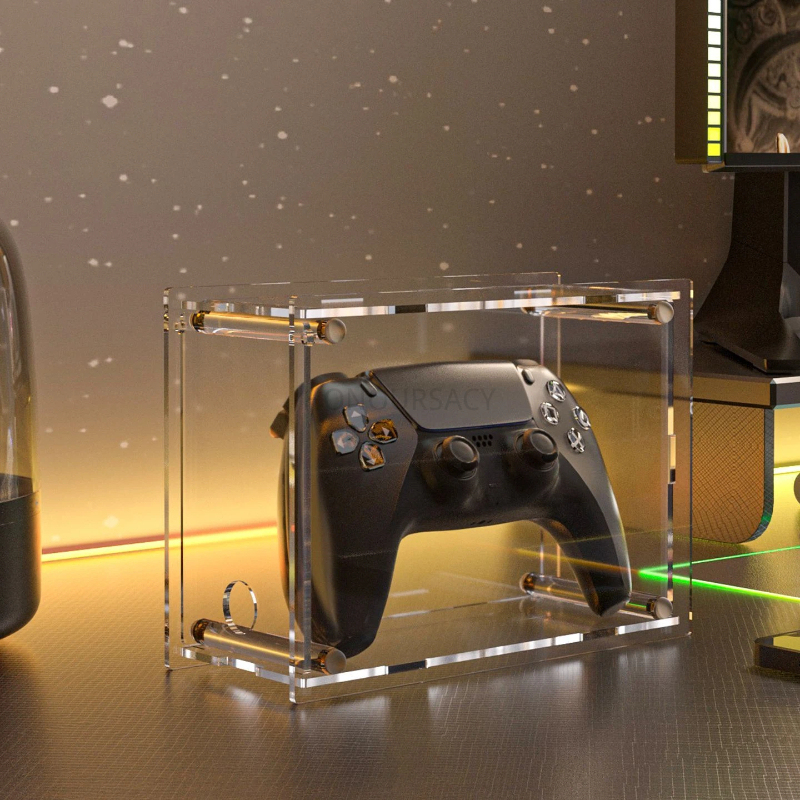 Gaming Console Organizer - Acrylic Gaming Accessory Organizer Box Universal