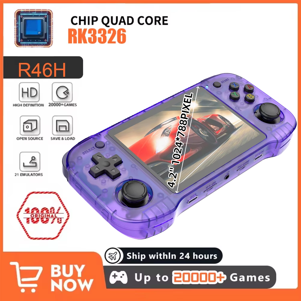 Gaming Console R36H - R46H 4.2inch IPS HD SCREEN Retro