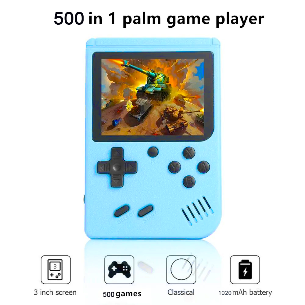 Gaming Console Under 500 - Retro Portable Mini Handheld Video Game