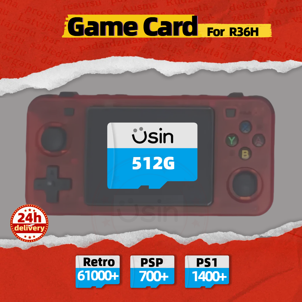 Game Card For R36H Portable Ha - Gaming Console R36H recension och pris