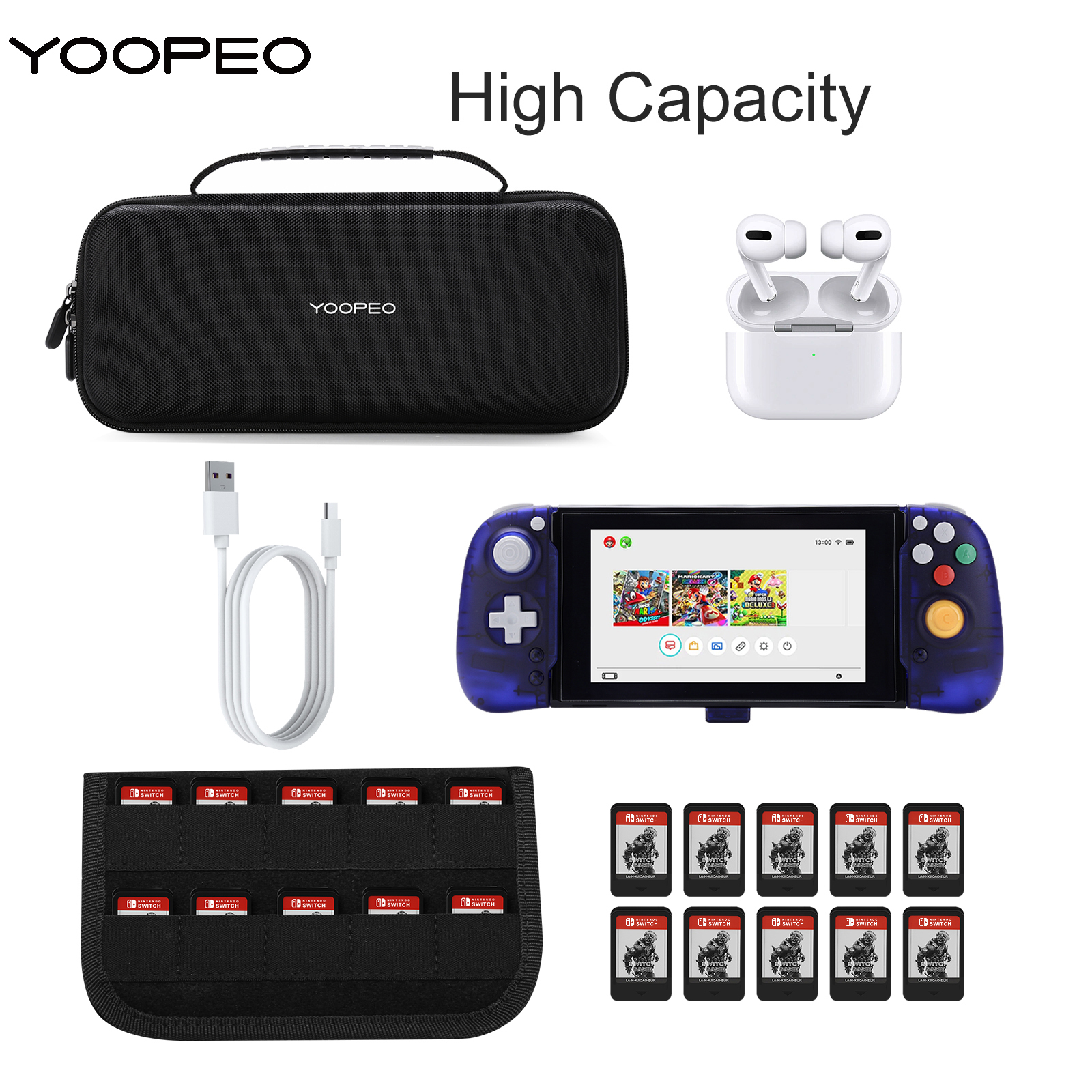 YOOPEO Original Portable Carry - Gaming Console Box recension och pris
