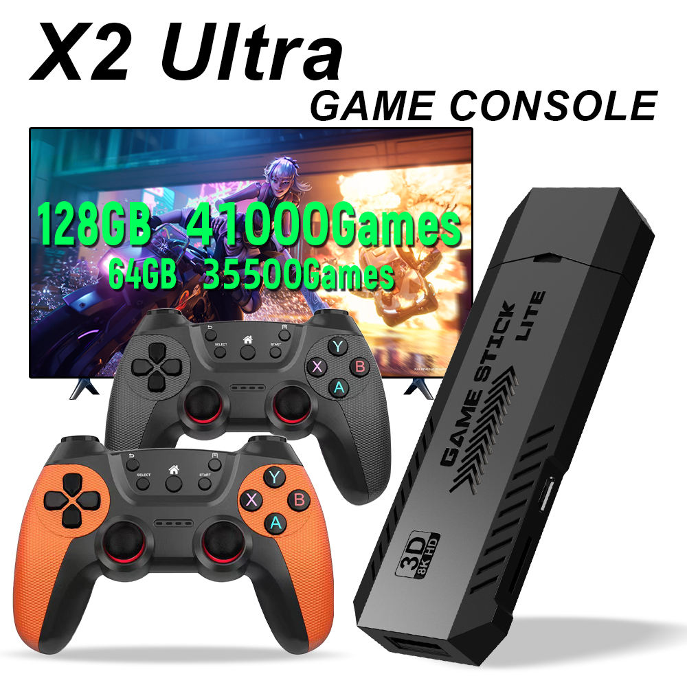 X2 Ultra Pro Retro Game Stick  - Gaming Console X2 recension och pris