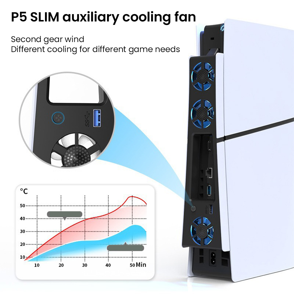 Gaming Cooler Fan Efficient Co - Gaming Console Sony recension och pris