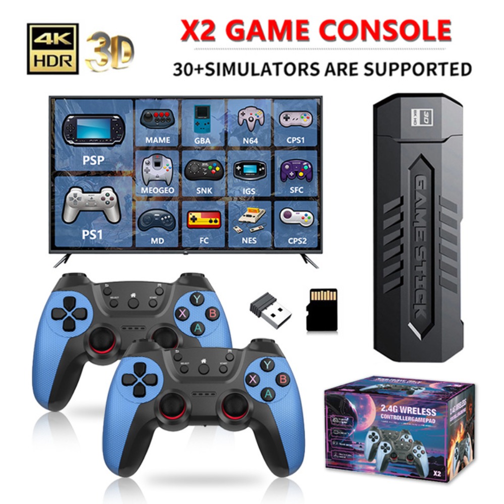 X2 Retro Game Stick 4K Video G - Gaming Console X2 recension och pris