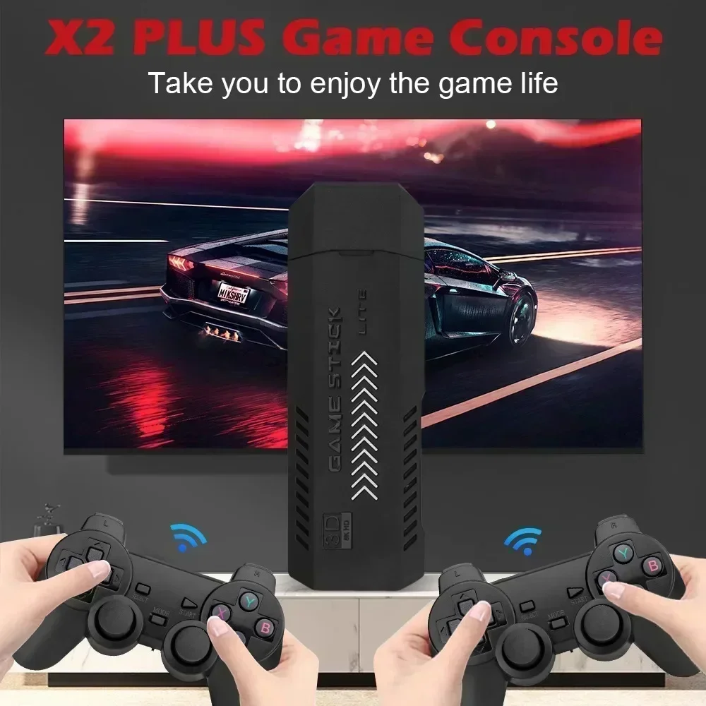 X2 Plus Game Stick 4K HD 2.4G  - Gaming Console X2 recension och pris