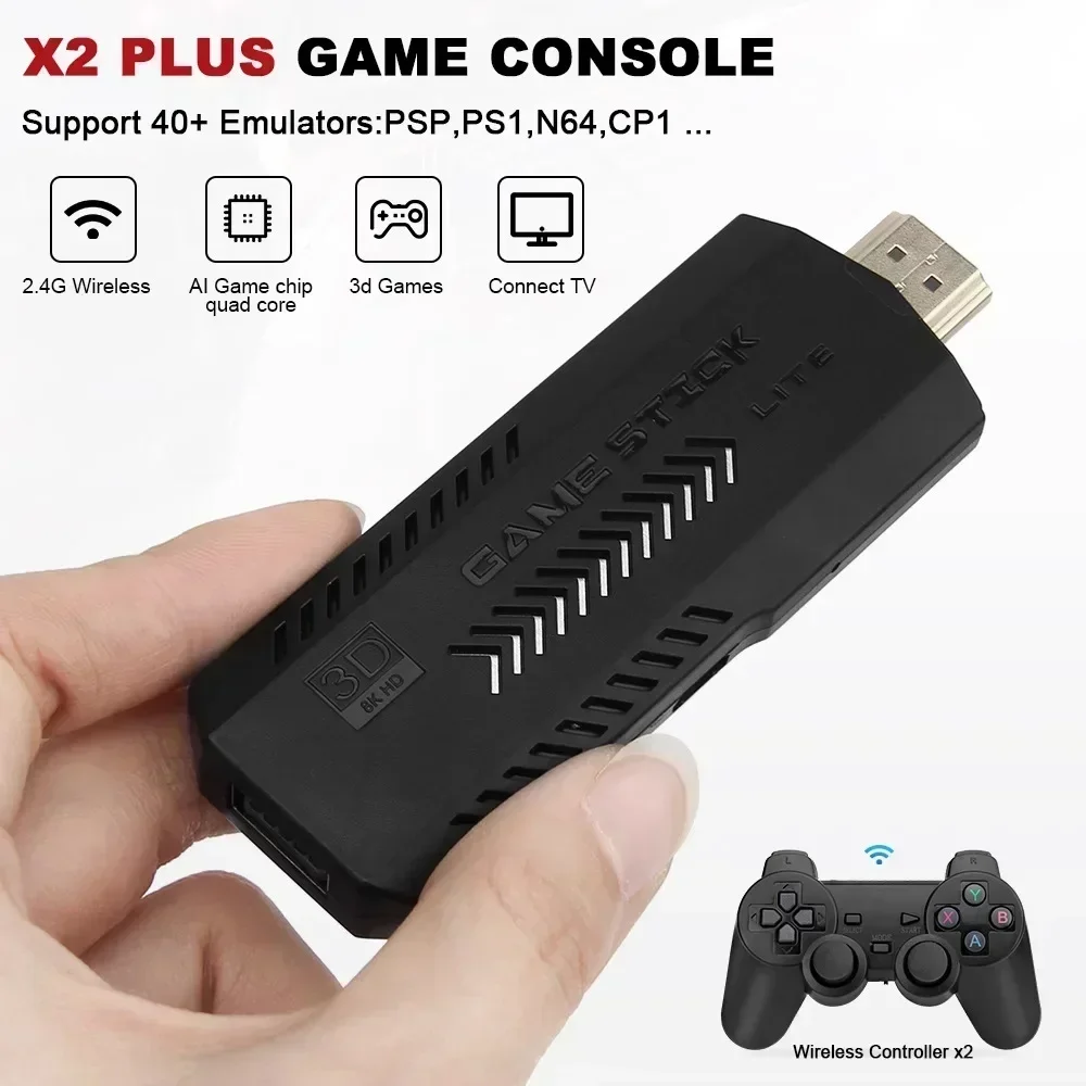 X2 Plus Game Stick 4K HD 2.4G  - Gaming Console X2 recension och pris
