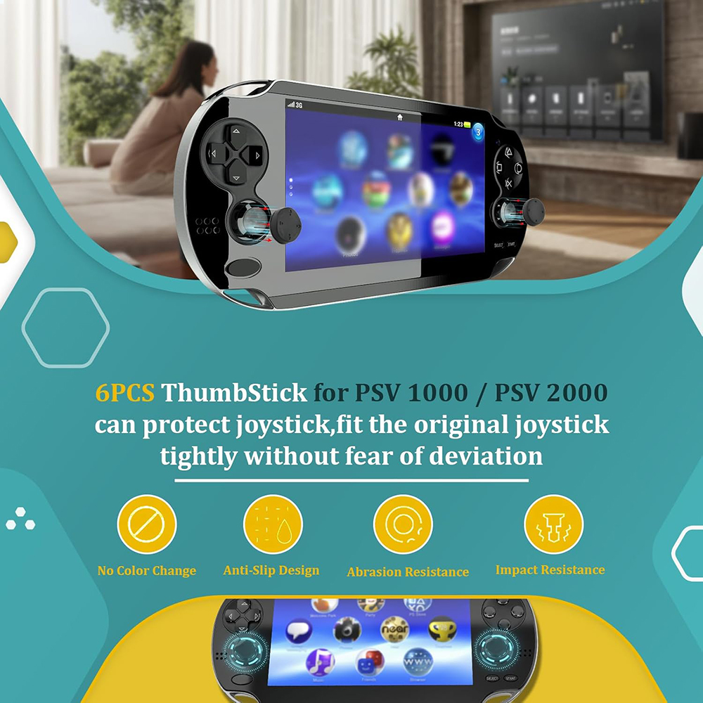 7 In 1 Silicone Anti-slip Thum - Gaming Console Sony recension och pris