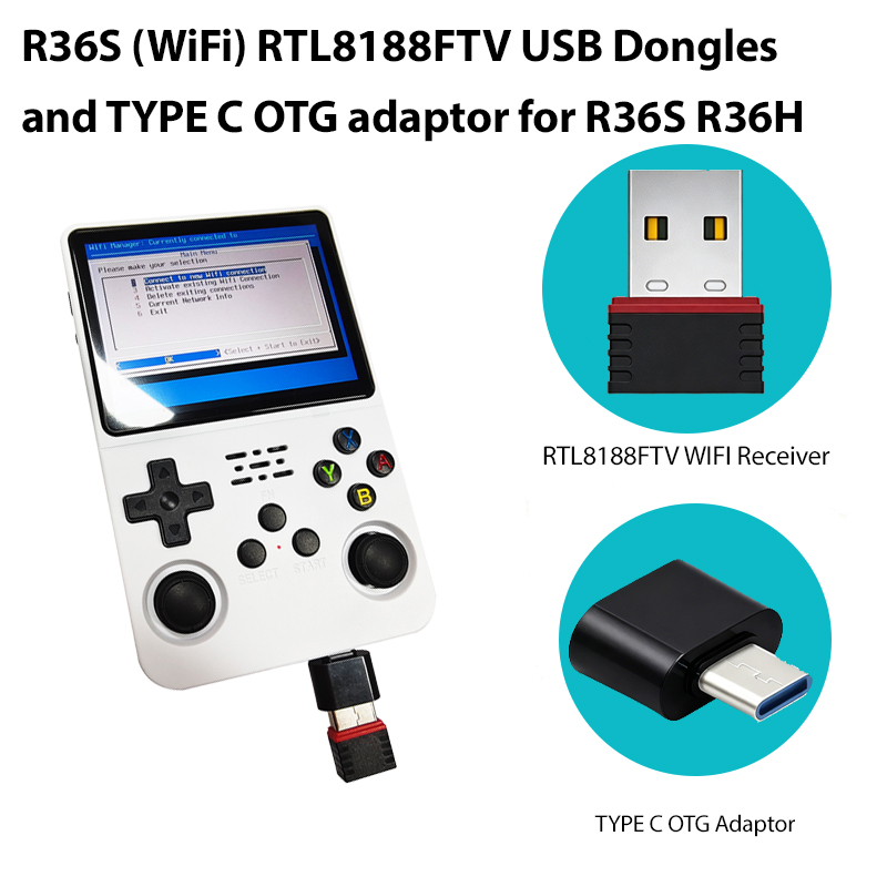 2026 R36S (WiFi) RTL8188FTV US - Gaming Console R36H recension och pris