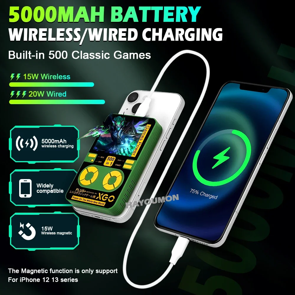 New 5000mAh Wireless Power Ban - Gaming Console Under 500 recension och pris