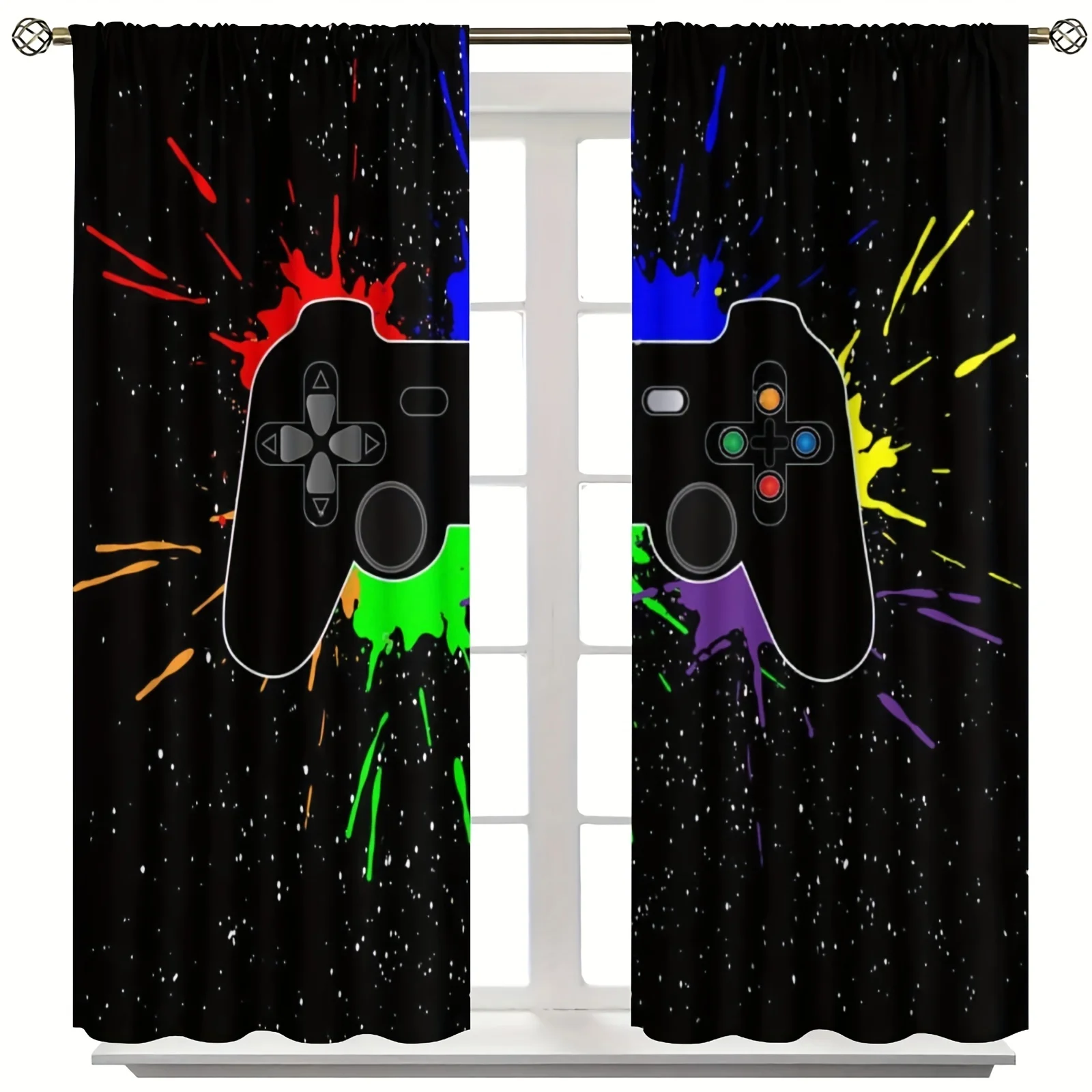 2pcs PS5 Gamepad Curtains for  - Gaming Console Youtube recension och pris