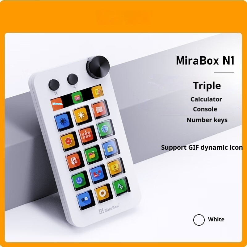 Mirabox N1 Series Stream Deck  - Gaming Console Youtube recension och pris