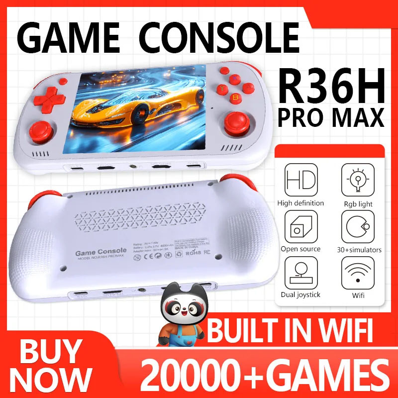 FUNKIDDY New R36H PRO MAX Hand - Gaming Console R36H recension och pris