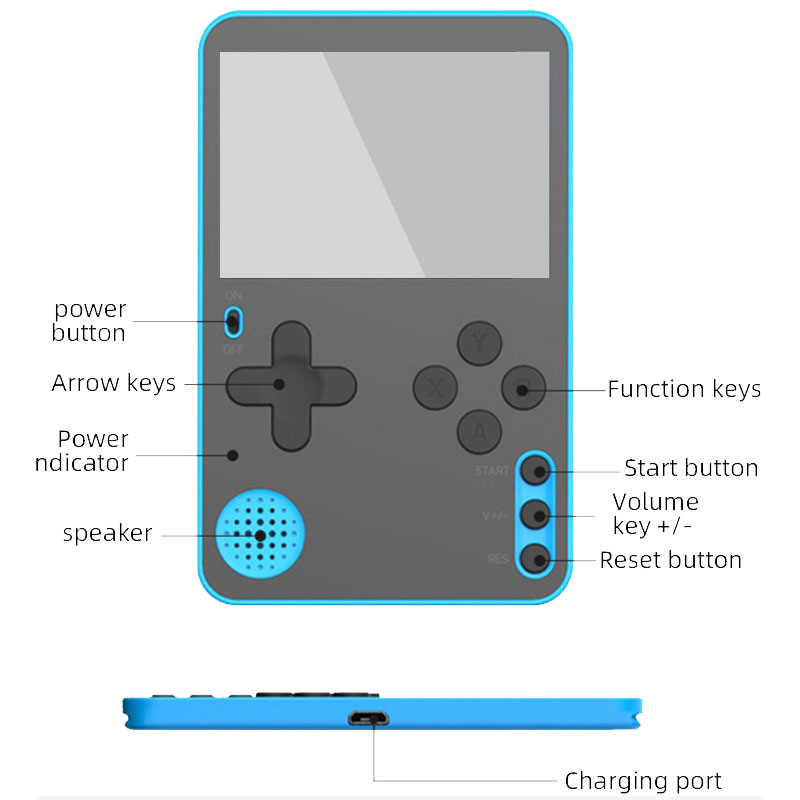 Handheld Game Console K10 fc50 - Gaming Console Under 500 recension och pris