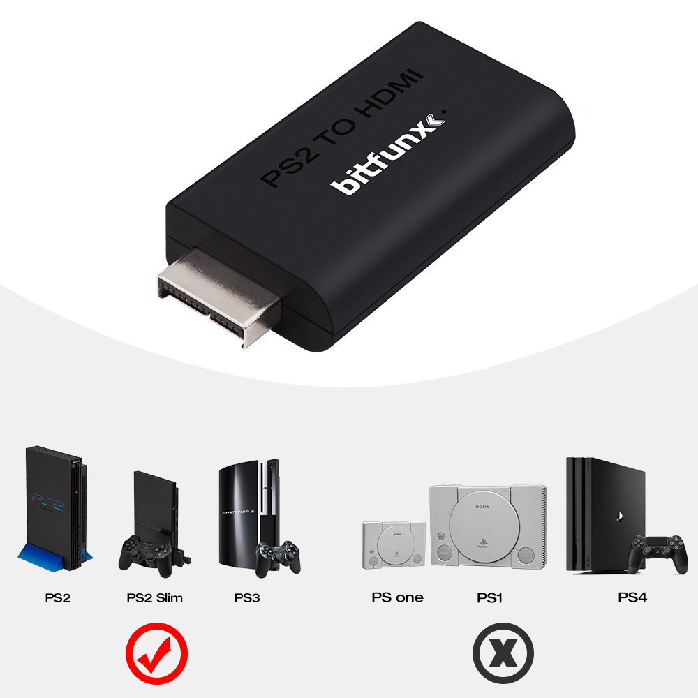 BitFunx PS2 YPBPR To HDMI™ Con - Gaming Console Sony recension och pris