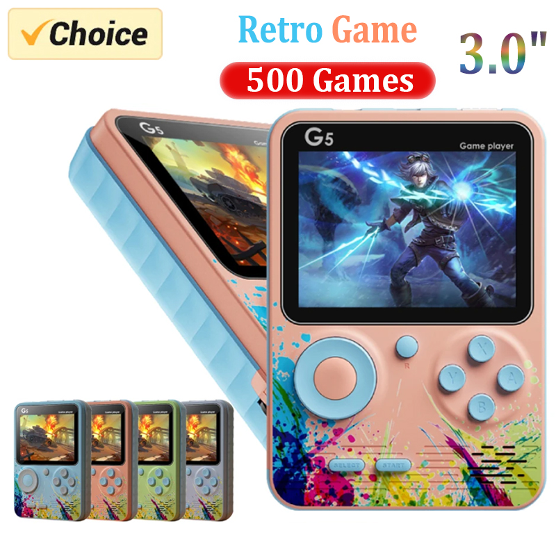 G5 Retro Handheld Game Console - Gaming Console Under 500 recension och pris
