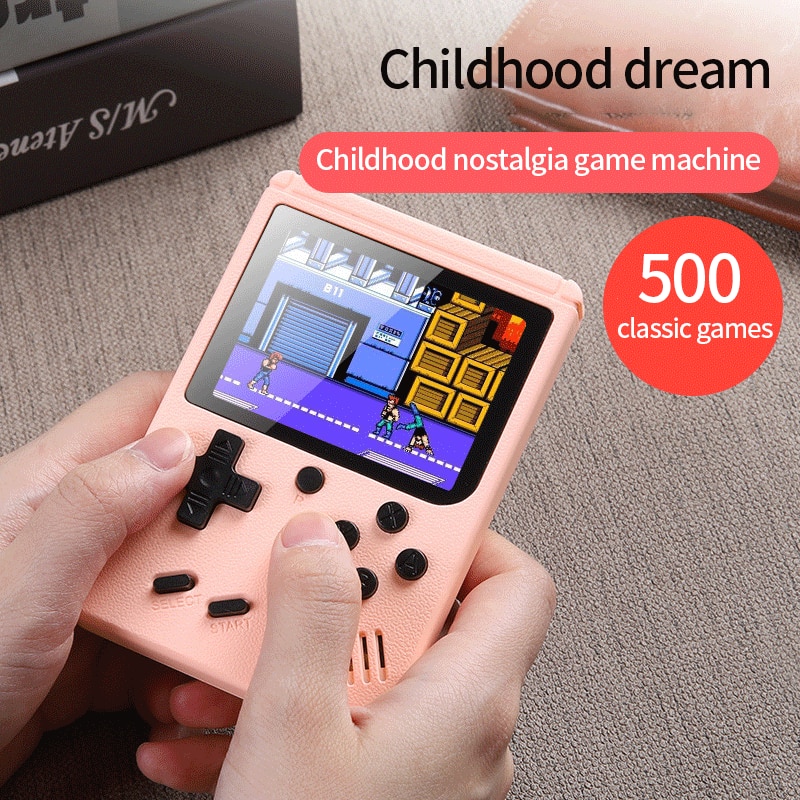 Mini Handheld Video Game Conso - Gaming Console Under 500 recension och pris