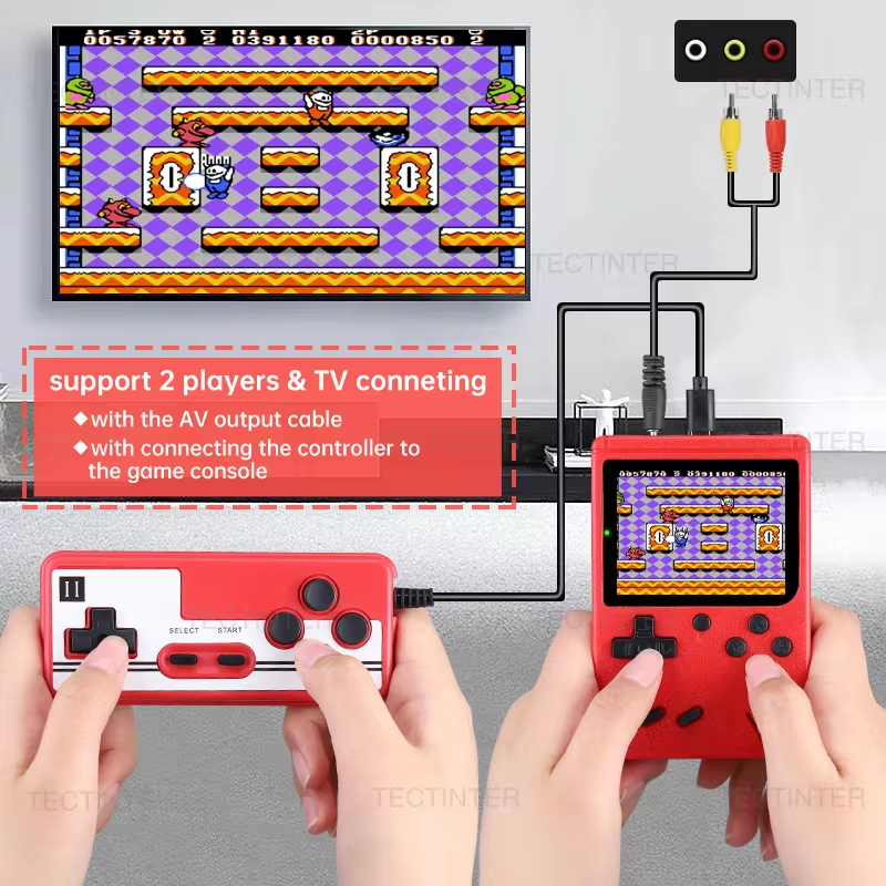 2.4 Inch Retro Mini Handheld G - Gaming Console Under 500 recension och pris