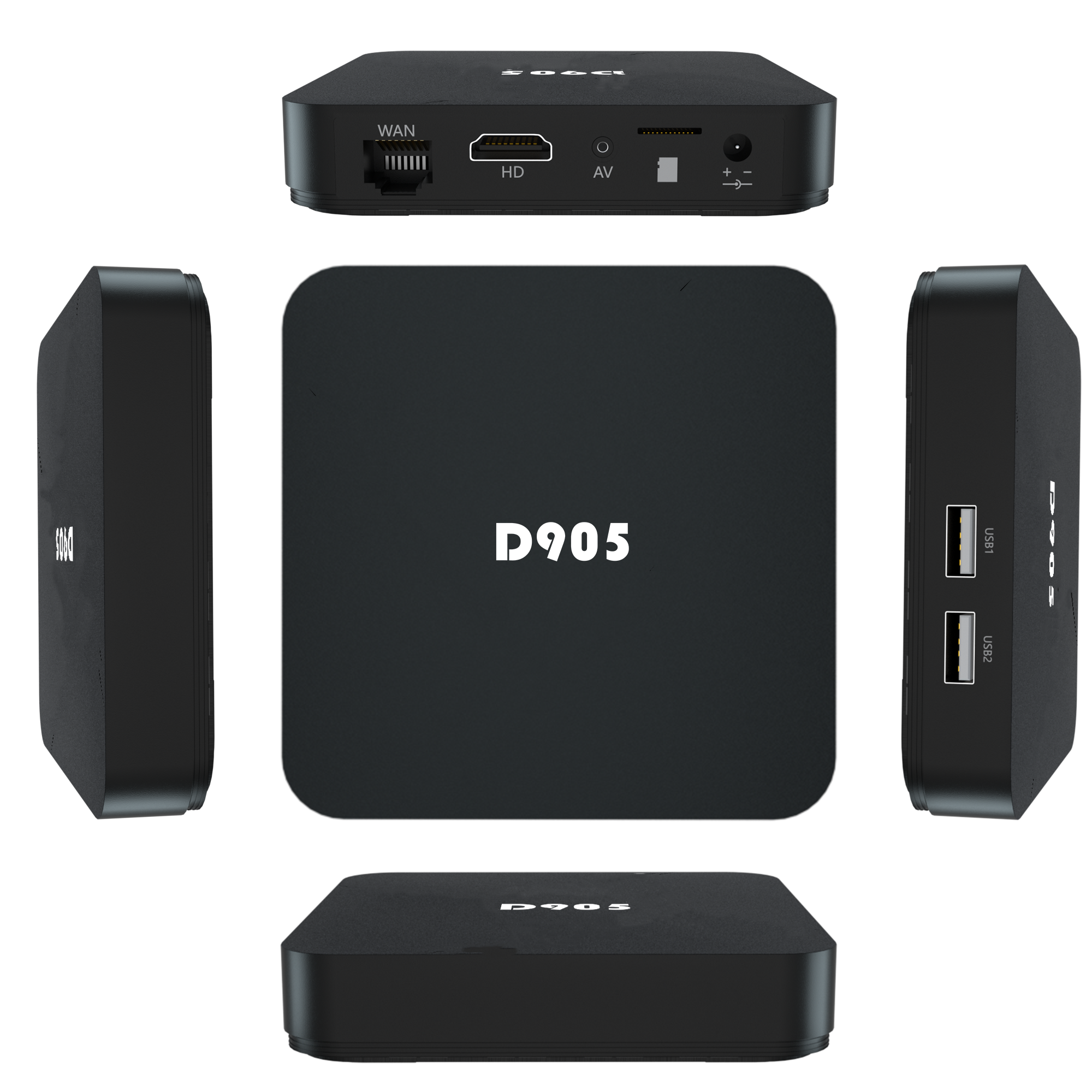 10PCS  Only  BOX  For D905 4K  - Gaming Console Youtube recension och pris