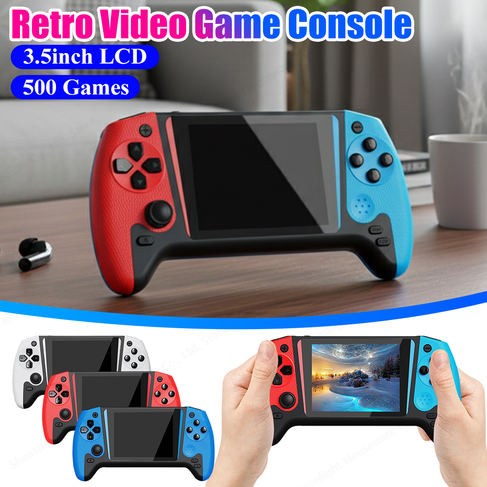 Built-in 500 Games Retro Handh - Gaming Console Under 500 recension och pris