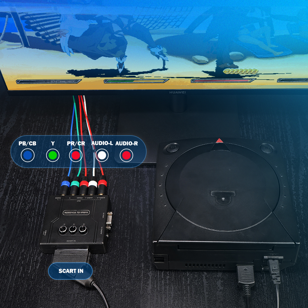 RGBS VGA to YPBPR Component Co - Gaming Console Sony recension och pris